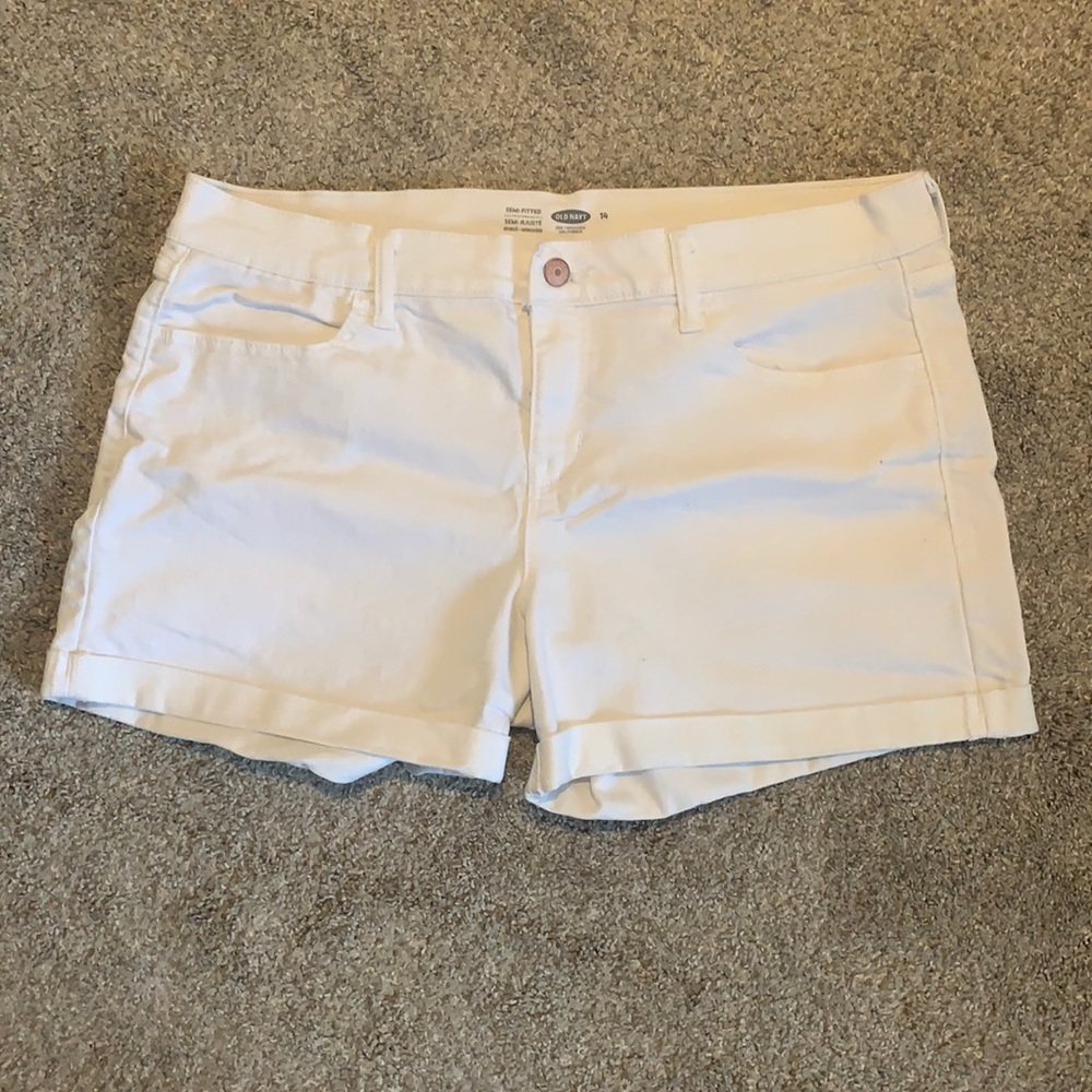 White shorts